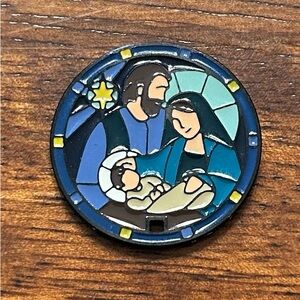 VHTF Origami Owl nativity plate
